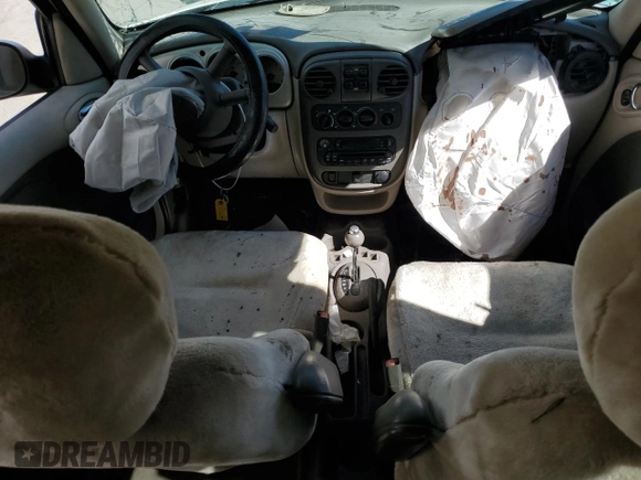 2005 Chrysler PT Cruiser Touring with VIN 3C4FY58B45T592826, listed as a Copart auction lot 59985764 with Not Provided miles and Salvage Title. Bid and sale history available at carsss.com. Image 8.