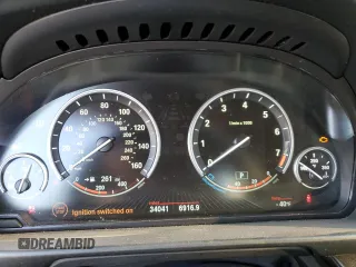 2016 BMW 5 Series 535i with VIN WBA5B1C52GG133919, listed as a Copart auction lot 82861244 with 34,041 mi miles and Salvage Title. Bid and sale history available at DreamBid. Image 9.