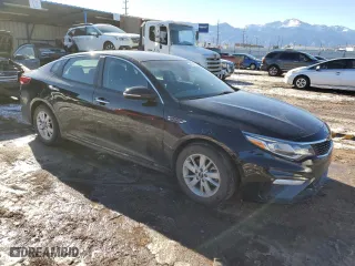 2019 Kia Optima S with VIN 5XXGT4L35KG276713, listed as a Copart auction lot 41797285 with 101,036 mi miles and Salvage Title. Bid and sale history available at carsss.com. Image 4.