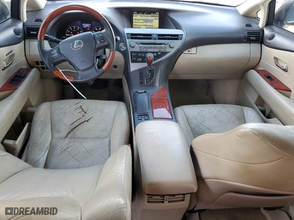 2010 Lexus RX 350 with VIN JTJBK1BA5A2431578, listed as a Copart auction lot 49241125 with 116,261 mi miles and Clean Title. Bid and sale history available at carsss.com. Image 8.