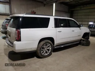 2015 GMC Yukon XL SLT with VIN 1GKS2HKC1FR541866, listed as a Copart auction lot 42756225 with 166,915 mi miles and Salvage Title. Bid and sale history available at carsss.com. Image 3.