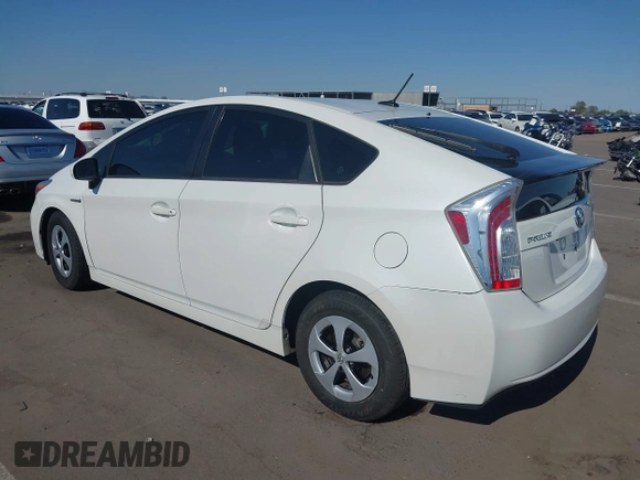 2013 Toyota Prius One with VIN JTDKN3DU2D0356030, listed as a IAAI auction lot 42106224 with 209,413 mi miles. Bid and sale history available at carsss.com. Image 3.