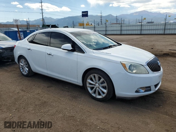 2012 Buick Verano Group with VIN 1G4PS5SK0C4170517, listed as a Copart auction lot 61219065 with 136,256 mi miles and Salvage title. Bid and sale history available at DreamBid. Image 4.