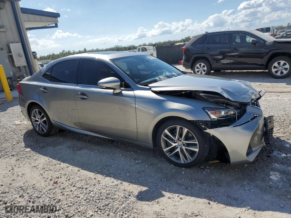 2019 Lexus IS with VIN JTHBA1D2XK5092097, listed as a Copart auction lot 42855155 with 50,292 mi miles and Non Repairable. Bid and sale history available at carsss.com. Image 4.
