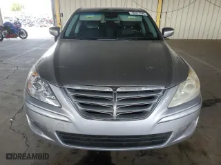 2009 Hyundai Genesis with VIN KMHGC46F19U038086, listed as a Copart auction lot 50217425 with 146,395 mi miles and Salvage Title. Bid and sale history available at carsss.com. Image 5.