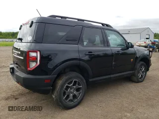 2022 Ford Bronco Sport Badlands z VIN 3FMCR9D9XNRE21095, wystawiony jako Copart lot #57636345 z przebiegiem 60 386 mil mil oraz Szkoda całkowita • Salvage title. Historia ofert i sprzedaży dostępna na DreamBid. Obrazek 3.