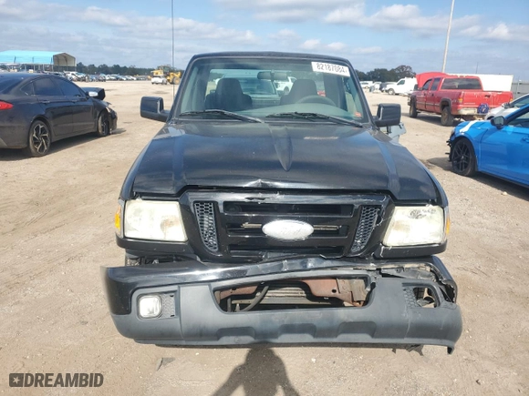 2007 Ford Ranger XL with VIN 1FTYR10U87PA91036, listed as a Copart auction lot 82187084 with 114,292 mi miles and Salvage Title. Bid and sale history available at carsss.com. Image 5.