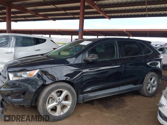 2017 Ford Edge SE with VIN 2FMPK3G91HBC02771, listed as a IAAI auction lot 42164948 with 107,264 mi miles and . Bid and sale history available at DreamBid. Image 15.