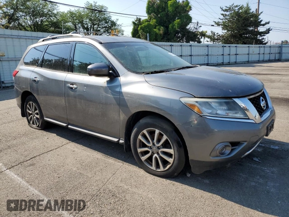 2015 Nissan Pathfinder SL z VIN 5N1AR2MM7FC660140, wystawiony jako Copart lot #60790445 z przebiegiem 223 671 mil mil oraz Czysty tytuł • Clean title. Historia ofert i sprzedaży dostępna na DreamBid. Obrazek 4.