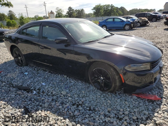 2019 Dodge Charger SXT with VIN 2C3CDXBGXKH703032, listed as a Copart auction lot 57716095 with 89,261 mi miles and Salvage title. Bid and sale history available at DreamBid. Image 4.