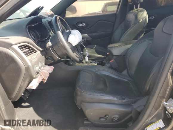2021 Jeep Cherokee 80th Anniversary with VIN 1C4PJMMX2MD106233, listed as a Copart auction lot 52980415 with 77,979 mi miles and Salvage title. Bid and sale history available at DreamBid. Image 7.