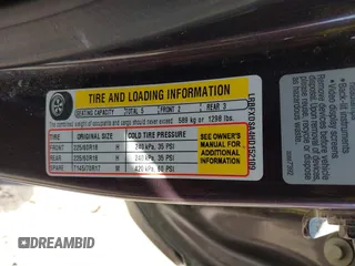 2017 Buick Envision Essence with VIN LRBFXDSA4HD152109, listed as a IAAI auction lot 41718708 with 134,784 mi miles and . Bid and sale history available at carsss.com. Image 9.