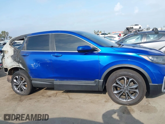 2021 Honda CR-V EX with VIN 7FARW2H50ME035831, listed as a IAAI auction lot 42406871 with Not provided miles and . Bid and sale history available at DreamBid. Image 12.
