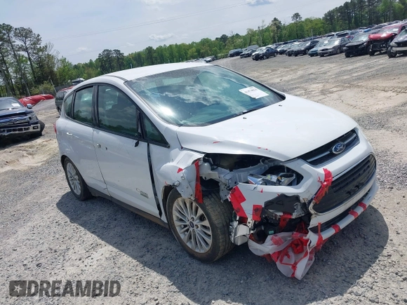 2017 Ford C-Max Energi SE with VIN 1FADP5EU8HL100904, listed as a IAAI auction lot 41474814 with 60,780 mi miles. Bid and sale history available at carsss.com. Image 1.