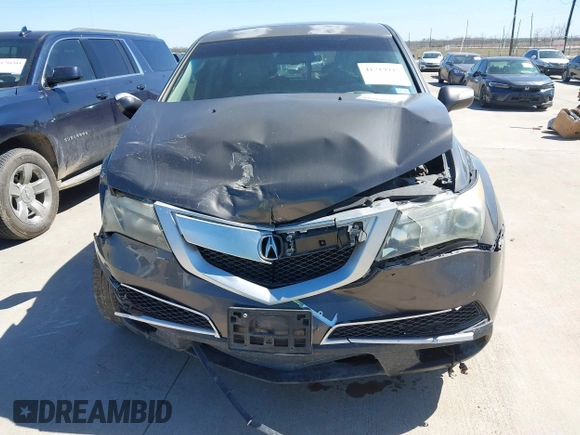 2011 Acura MDX Tech Pkg with VIN 2HNYD2H67BH541910, listed as a IAAI auction lot 41719945 with 162,884 mi miles. Bid and sale history available at carsss.com. Image 6.