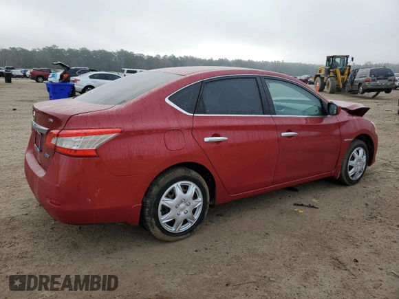 2013 Nissan Sentra SV with VIN 3N1AB7AP7DL636316, listed as a Copart auction lot 43332255 with 63,776 mi miles and Salvage Title. Bid and sale history available at DreamBid. Image 3.