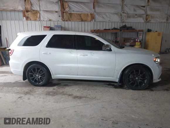 2016 Dodge Durango R/T with VIN 1C4SDJCT0GC419015, listed as a IAAI auction lot 41712230 with 159,523 mi miles and . Bid and sale history available at DreamBid. Image 13.