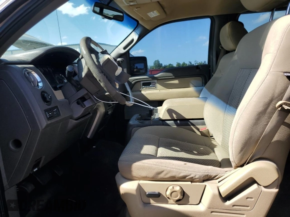 2010 Ford F-150 XL with VIN 1FTFW1EV7AFB20105, listed as a Copart auction lot 57966625 with 306,781 mi miles and Salvage title. Bid and sale history available at DreamBid. Image 7.