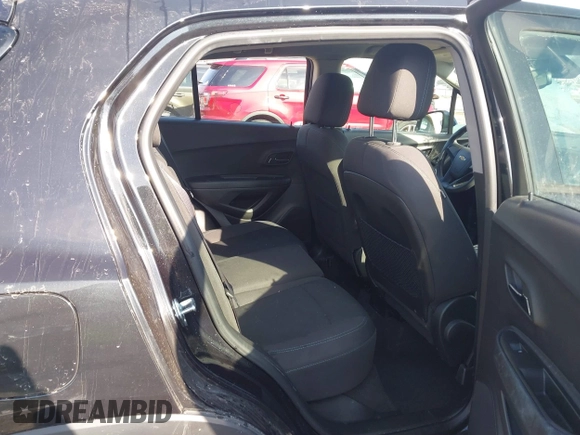 2016 Chevrolet Trax LS with VIN KL7CJNSB9GB600288, listed as a IAAI auction lot 41614215 with 73,486 mi miles. Bid and sale history available at carsss.com. Image 8.