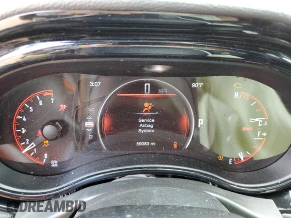 2021 Dodge Durango GT Plus with VIN 1C4RDJDG0MC644529, listed as a Copart auction lot 62770865 with 59,083 mi miles and Salvage title. Bid and sale history available at DreamBid. Image 9.
