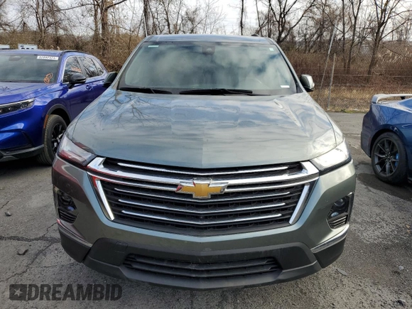 2022 Chevrolet Traverse LT Leather with VIN 1GNERHKW9NJ105351, listed as a Copart auction lot 47780295 with 25,013 mi miles and Salvage Title. Bid and sale history available at carsss.com. Image 5.