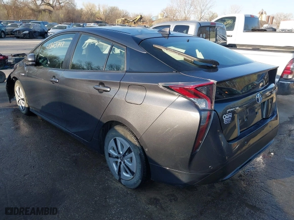 2017 Toyota Prius Two with VIN JTDKBRFU0H3040476, listed as a IAAI auction lot 41863797 with 51,045 mi miles. Bid and sale history available at carsss.com. Image 3.