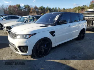 2016 Land Rover Range Rover Sport SVR z VIN SALWZ2EF2GA557465, wystawiony jako Copart lot #78547734 z przebiegiem 45 756 mil mil oraz Szkoda całkowita • Salvage title. Historia ofert i sprzedaży dostępna na DreamBid. Obrazek 1.