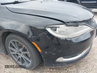 2015 Chrysler 200 Limited with VIN 1C3CCCAB8FN604000, listed as a IAAI auction lot 42026085 with 217,861 mi miles. Bid and sale history available at carsss.com. Image 12.