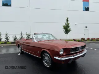1966 Ford Mustang z VIN 6F08T33732, wystawiony jako Copart lot #59053125 z przebiegiem 38 839 mil mil oraz Tytuł czysty. Historia ofert i sprzedaży dostępna na DreamBid. Obrazek 1.