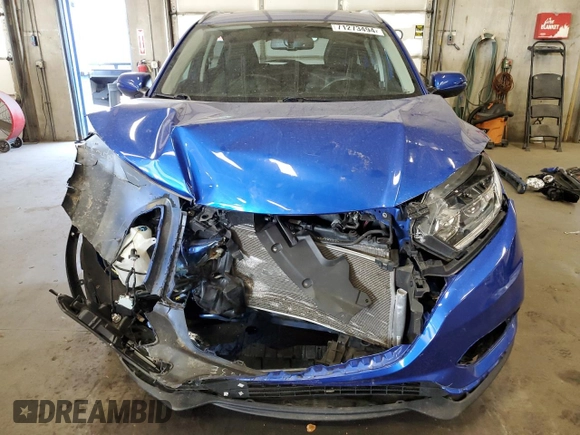 2022 Honda HR-V EX-L with VIN 3CZRU6H7XNM713020, listed as a Copart auction lot 71273494 with 53,226 mi miles and Salvage Title. Bid and sale history available at carsss.com. Image 5.