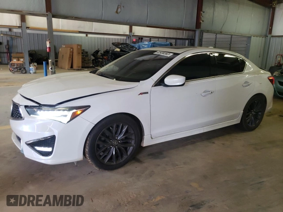 2019 Acura ILX Premium with VIN 19UDE2F8XKA008391, listed as a Copart auction lot 63938363 with 93,870 mi miles and . Bid and sale history available at DreamBid. Image 1.