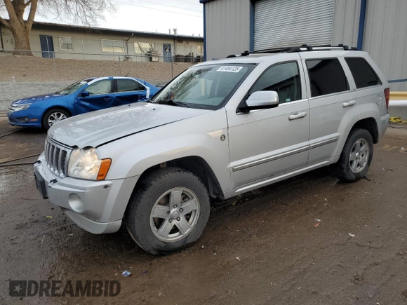 2006 Jeep Grand Cherokee Overland with VIN 1J8HR68226C307087, listed as a Copart auction lot 41464125 with 269,343 mi miles and Salvage title. Bid and sale history available at DreamBid. Image 1.