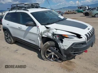 2017 Jeep Cherokee Trailhawk L Plus z VIN 1C4PJMBS9HD238905, wystawiony jako IAAI lot #42381268 z przebiegiem 130 535 mil mil oraz . Historia ofert i sprzedaży dostępna na DreamBid. Obrazek 1.