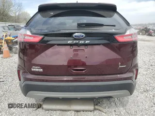 2021 Ford Edge SEL with VIN 2FMPK4J9XMBA02206, listed as a Copart auction lot 49513785 with 91,666 mi miles and Salvage Title. Bid and sale history available at carsss.com. Image 6.