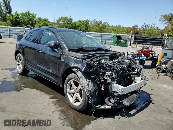 2018 Porsche Macan with VIN WP1AA2A51JLB20217, listed as a Copart auction lot 53491265 with 44,255 mi miles and Salvage Title. Bid and sale history available at DreamBid. Image 14.