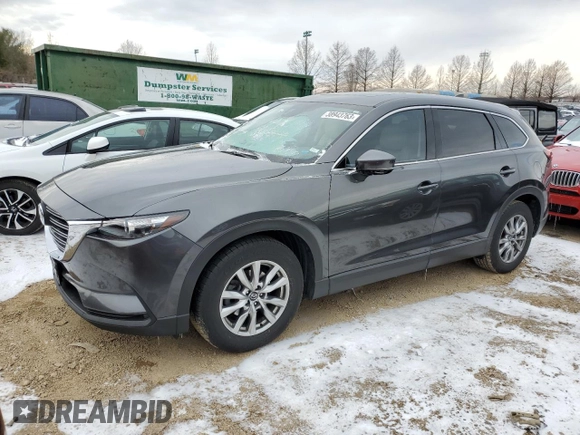 2016 Mazda CX-9 Touring with VIN JM3TCACY2G0116961, listed as a Copart auction lot 38943763 with 123,927 mi miles and . Bid and sale history available at DreamBid. Image 1.