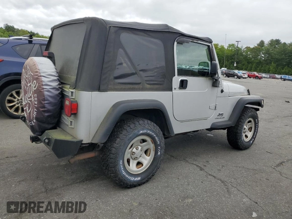 2004 Jeep Wrangler SE с VIN 1J4FA29144P720455, выставлен на аукционе Copart как лот 57907595 с пробегом 125 727 миль миль и Чистый • Clean title. История ставок и продаж доступна на DreamBid. Изображение 3.