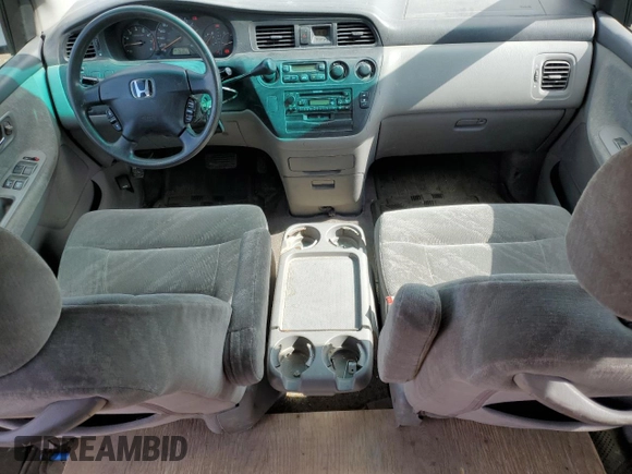 2002 Honda Odyssey EX with VIN 2HKRL186X2H006763, listed as a Copart auction lot 57317075 with 282,090 mi miles and Salvage title. Bid and sale history available at DreamBid. Image 8.