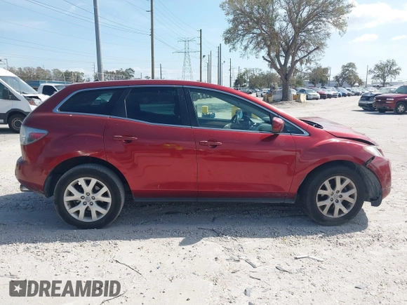 2008 Mazda CX-7 Sport with VIN JM3ER293380208154, listed as a IAAI auction lot 41620053 with 189,133 mi miles. Bid and sale history available at carsss.com. Image 12.