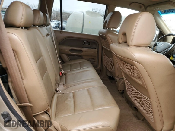 2007 Honda Pilot EX-L with VIN 2HKYF18517H536587, listed as a Copart auction lot 51459635 with 162,346 mi miles and Salvage Title. Bid and sale history available at DreamBid. Image 11.