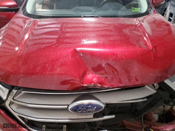 2016 Ford Edge Titanium with VIN 2FMPK4K92GBC35628, listed as a Copart auction lot 48735785 with 91,573 mi miles and Salvage Title. Bid and sale history available at carsss.com. Image 13.
