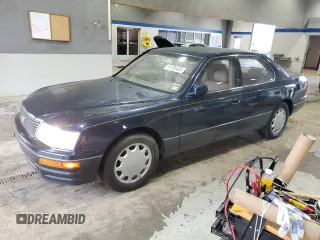1995 Lexus LS 400 z VIN JT8UF22E8S0013696, wystawiony jako Copart lot #51765495 z przebiegiem 117 516 mil mil oraz Szkoda całkowita • Salvage title. Historia ofert i sprzedaży dostępna na DreamBid. Obrazek 1.
