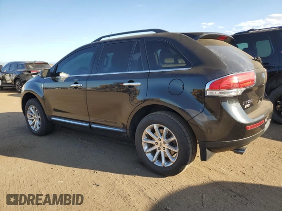 2013 Lincoln MKX with VIN 2LMDJ8JKXDBL23280, listed as a Copart auction lot 60703924 with 150,140 mi miles and Salvage Title. Bid and sale history available at DreamBid. Image 2.