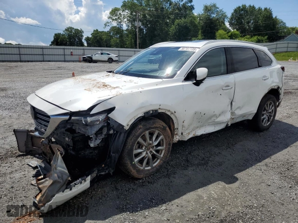 2019 Mazda CX-9 Touring z VIN JM3TCBCY9K0305038, wystawiony jako Copart lot #56707735 z przebiegiem 76 546 mil mil oraz Szkoda całkowita • Salvage title. Historia ofert i sprzedaży dostępna na DreamBid. Obrazek 1.