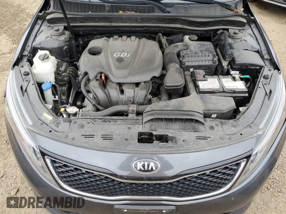 2015 Kia Optima LX with VIN KNAGM4A79F5642604, listed as a Copart auction lot 85157924 with 62,066 mi miles and Salvage Title. Bid and sale history available at carsss.com. Image 11.