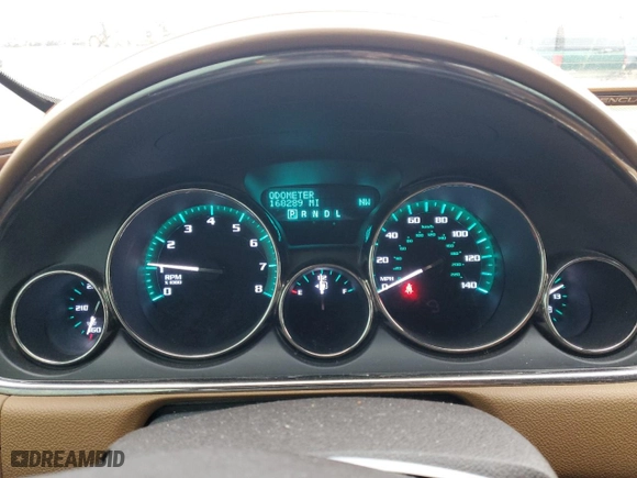2015 Buick Enclave Leather with VIN 5GAKRBKD4FJ314507, listed as a Copart auction lot 48021025 with 168,289 mi miles and Salvage Title. Bid and sale history available at carsss.com. Image 9.