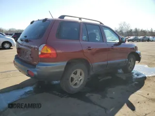 2004 Hyundai Santa Fe GLS with VIN KM8SC73D94U845379, listed as a Copart auction lot 48625095 with 132,844 mi miles and Salvage Title. Bid and sale history available at carsss.com. Image 3.