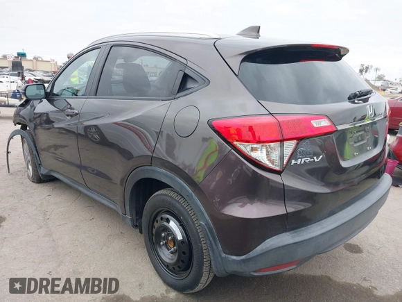 2019 Honda HR-V EX with VIN 3CZRU5H55KM718842, listed as a IAAI auction lot 42022063 with 59,610 mi miles. Bid and sale history available at carsss.com. Image 3.