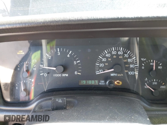 2001 Jeep Cherokee Sport с VIN 1J4FF48S01L548676, выставлен на аукционе IAAI как лот 42408587 с пробегом 191 887 миль миль и . История ставок и продаж доступна на DreamBid. Изображение 7.
