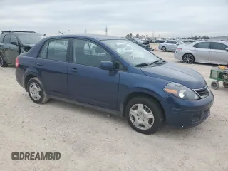 2009 Nissan Versa 1.8 S with VIN 3N1BC11E49L500200, listed as a Copart auction lot 87227464 with 215,170 mi miles and Salvage Title. Bid and sale history available at carsss.com. Image 4.